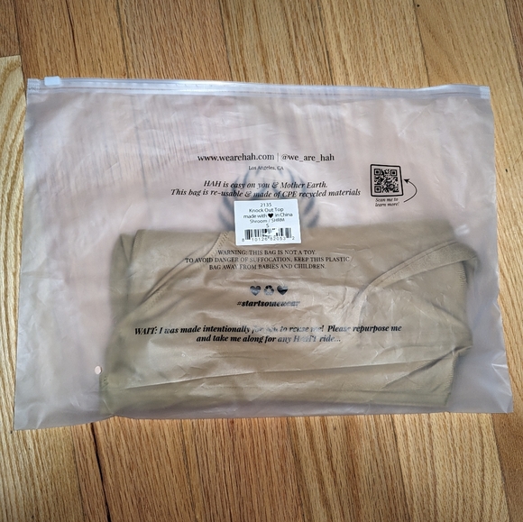 3. NWT HAH KNOCK OUT TOP IN SHROOM - Picture 4 of 6